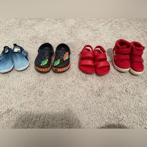 Set of 4 toddler shoes